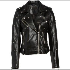 BlankNYC Embellished Moto Jacket
